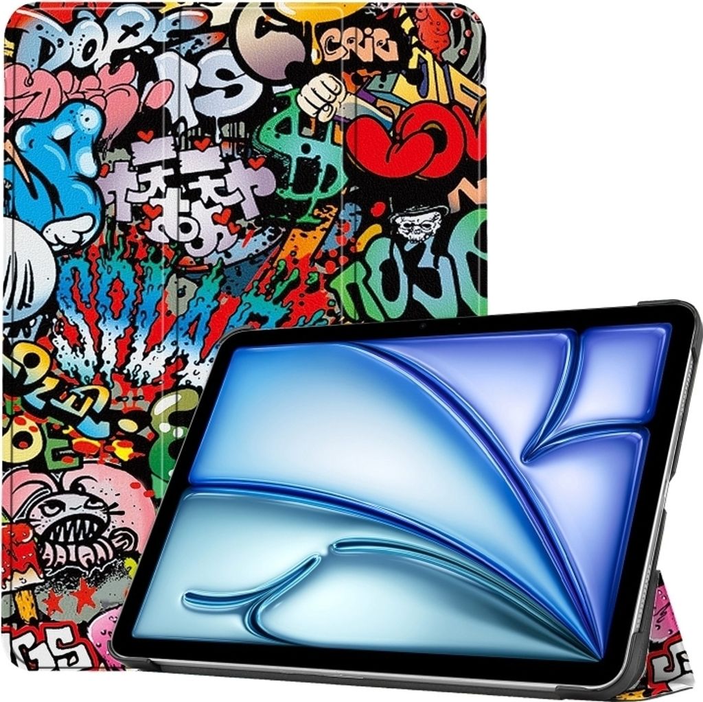 Techsuit FoldPro Tablet-Hülle für Apple iPad Air 6 13 2024 - Urban Vibe