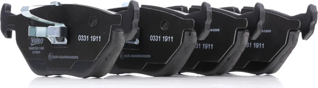 Plaquettes de frein Valeo 598753 OE 34211164499 pour BMW Série 3 E46 E36