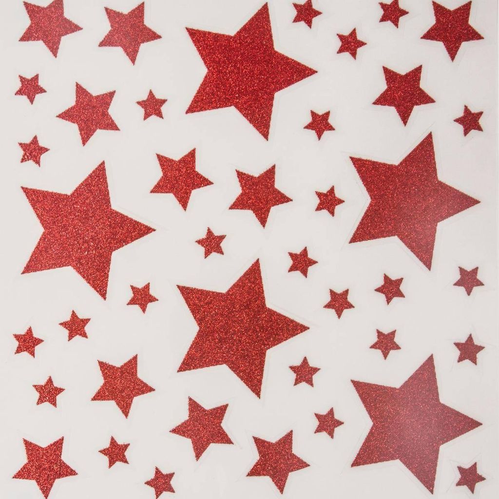 Glitter stern dekoration 30x32 - Feeric Lights & Christmas