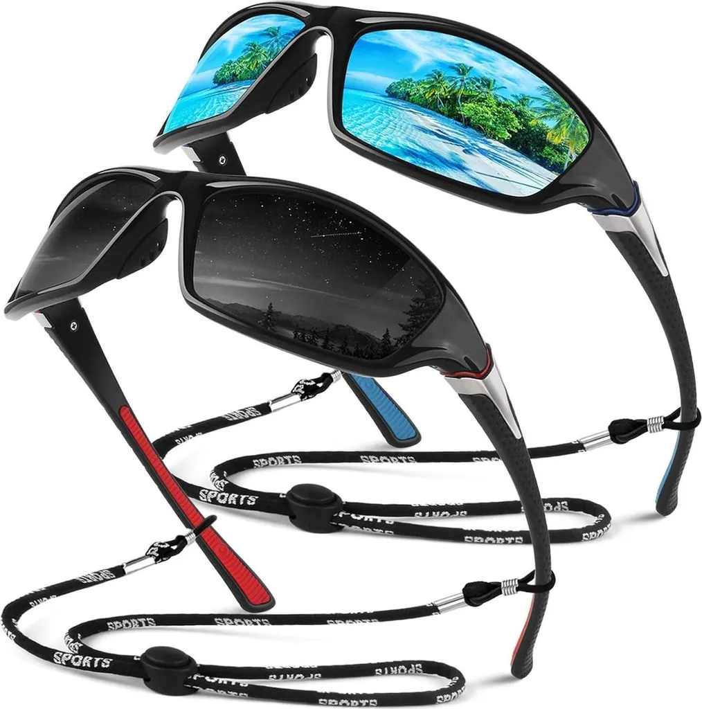 Occhiali Sportivi Polarizzati UV400 Cat 3 CE - Tecnologia Ottica Uomo