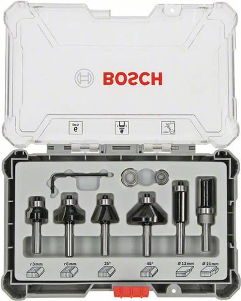 Bosch 2607017468: Il Set Frese per Finiture da Sogno su Legno