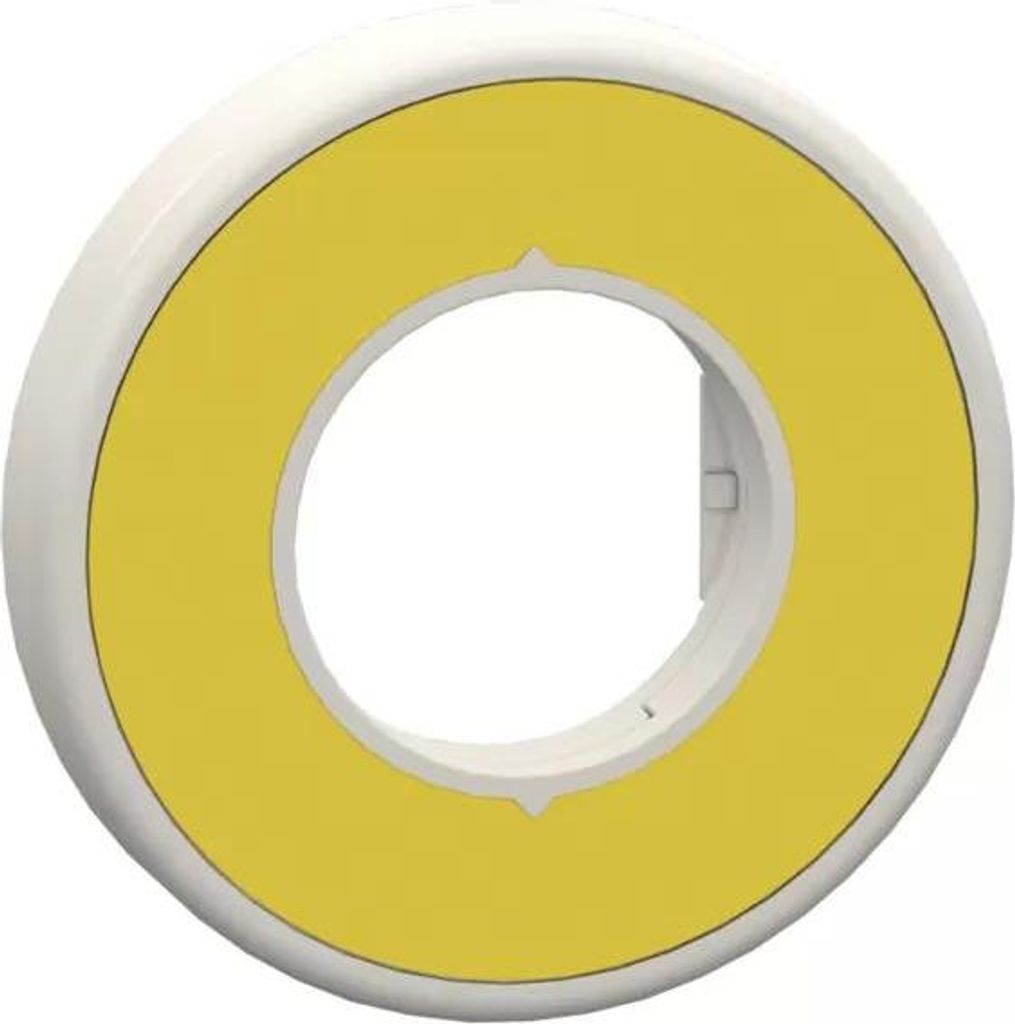 Schneider Electric Beleuchtbares Schild für Not-Aus/Not-Halt, 2 LEDs weiß/rot, 24V, blanko ZBY9W3B101