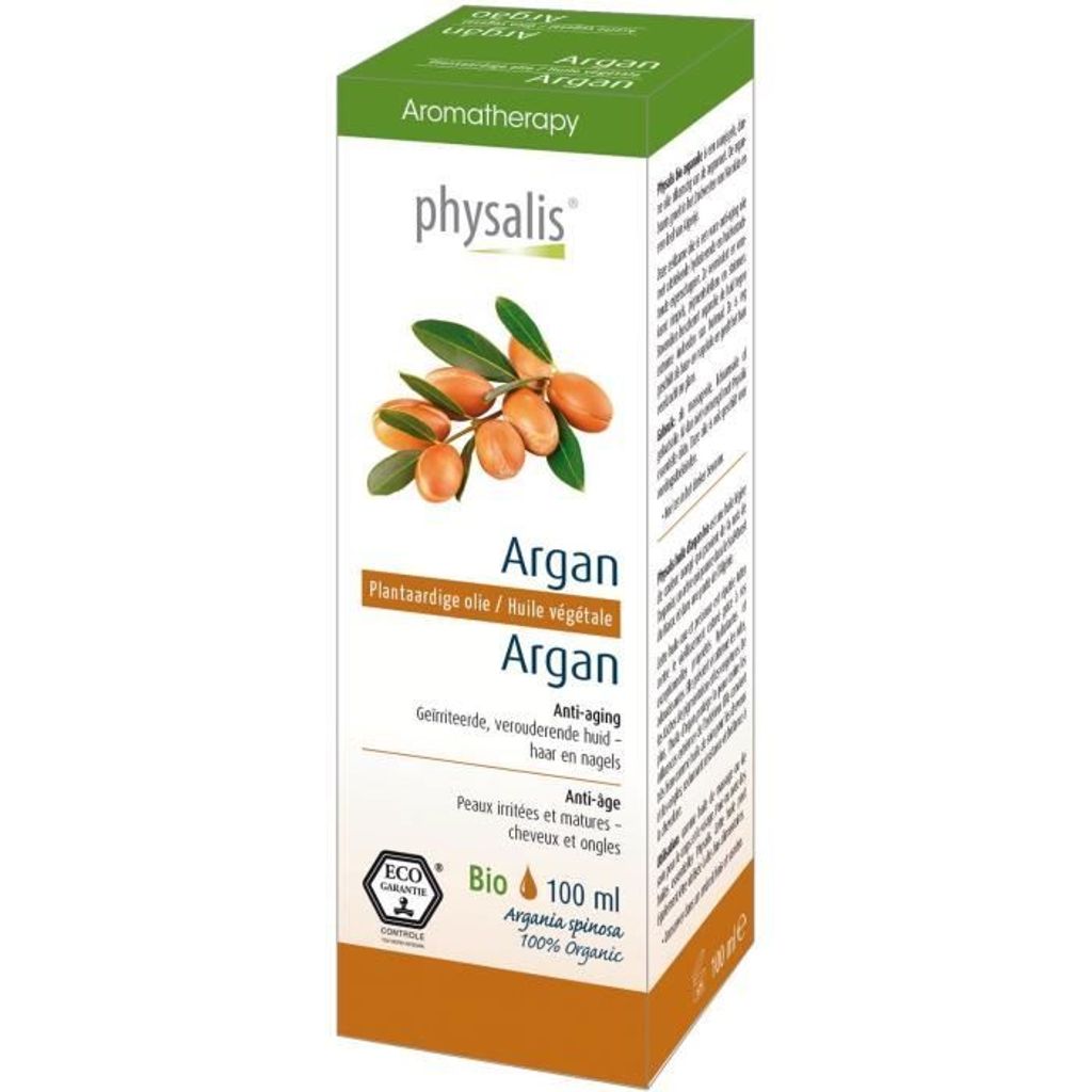 Physalis Pflanzenöl Argan 100ml Bio