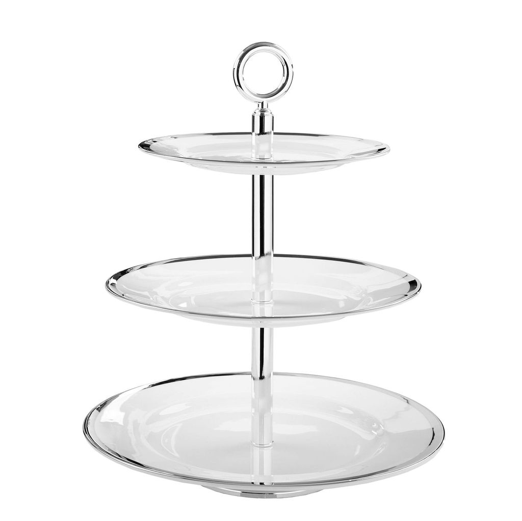 Fink Living - 3-stöckige Etagere Platinum