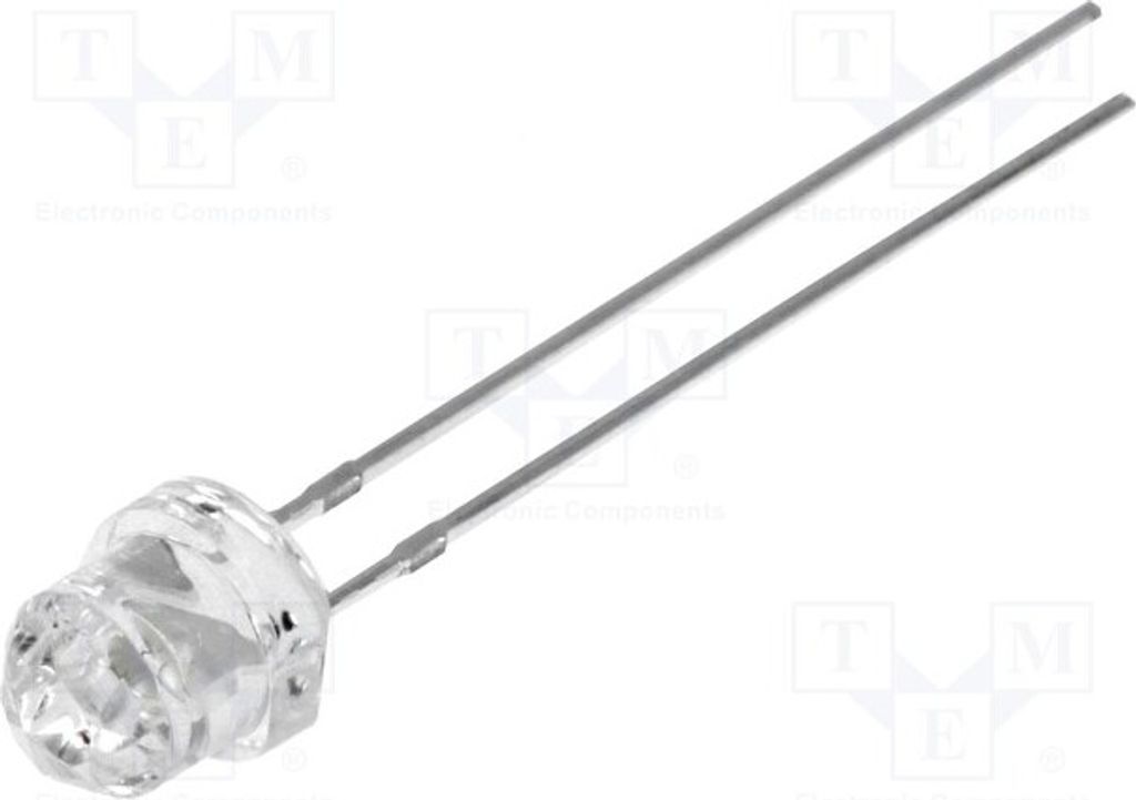 2x LED 20mA 1560÷2180mcd 2,9÷3,6V 4,85mm kaltweiß : Diamond OSW5DKEDD1A Special E