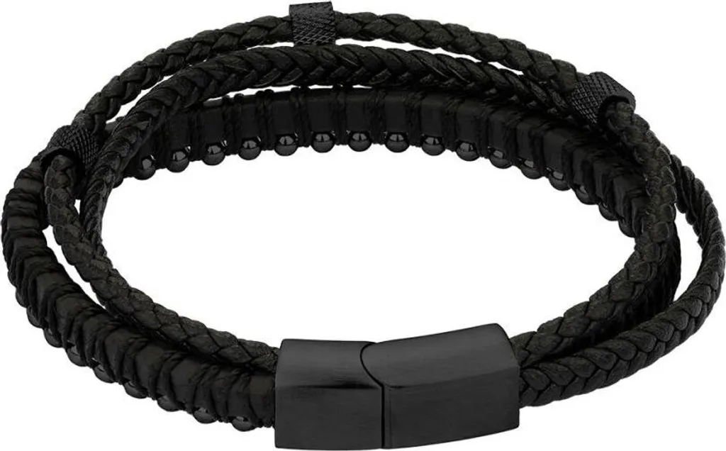 Bracelet Radiant RH000314 Noir pour homme - Bijou chic et authentique