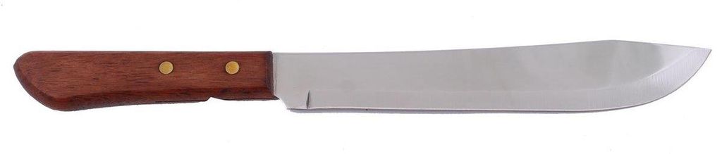 051 Thailand Küchen-Messer mit Holzgriff 32,5 cm, 3,5 cm Produktbild 