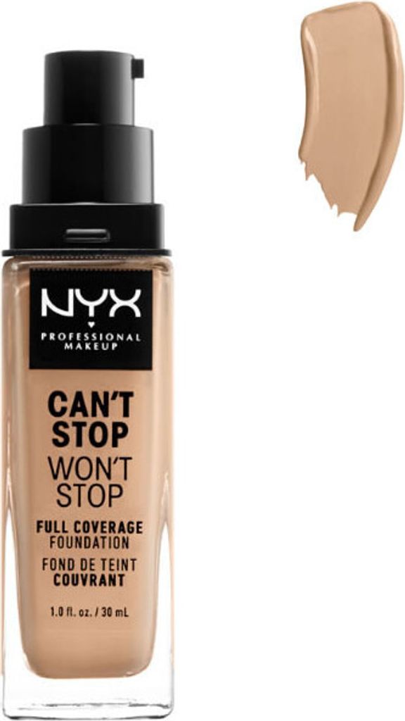 Nyx Can ́t Stop Won ́t Stop Full Coverage Foundation True Beige 30ml