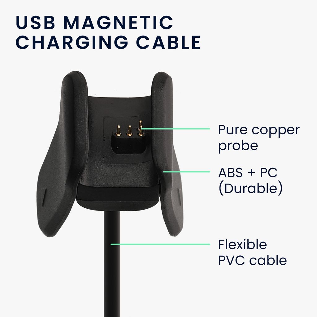 kwmobile USB Kabel Charger kompatibel mit Garmin vivosmart Produktbild 4