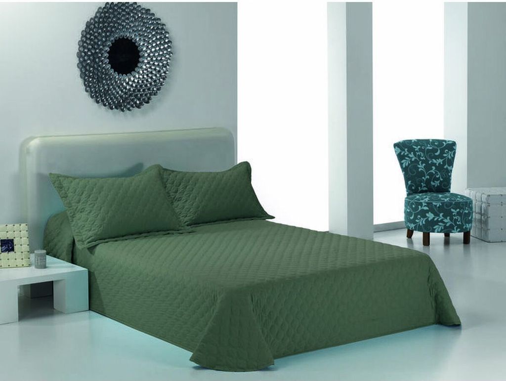Colcha Hosteline RETRO Gris Gris Perla Cama de 90 (2 Piezas)