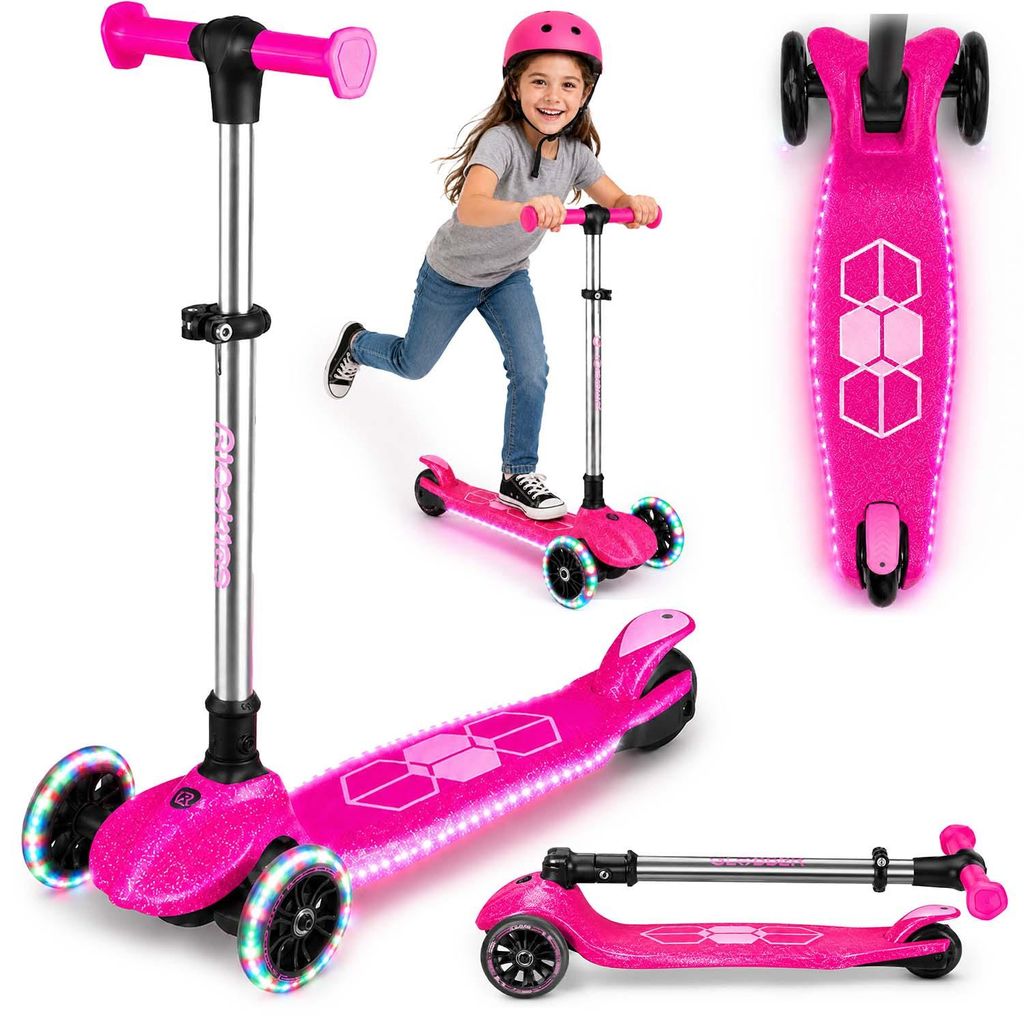 Scooter d'équilibre pour enfants Ricokids Jelly Glow in the Image du produit 