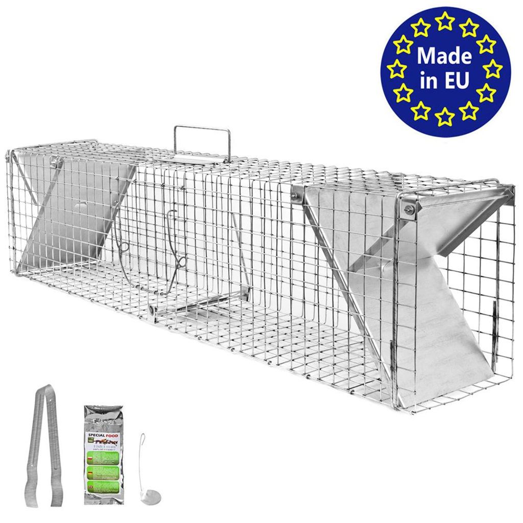 Tierfalle Lebendfalle für Ratten Marder Lebend Garten Produktbild 