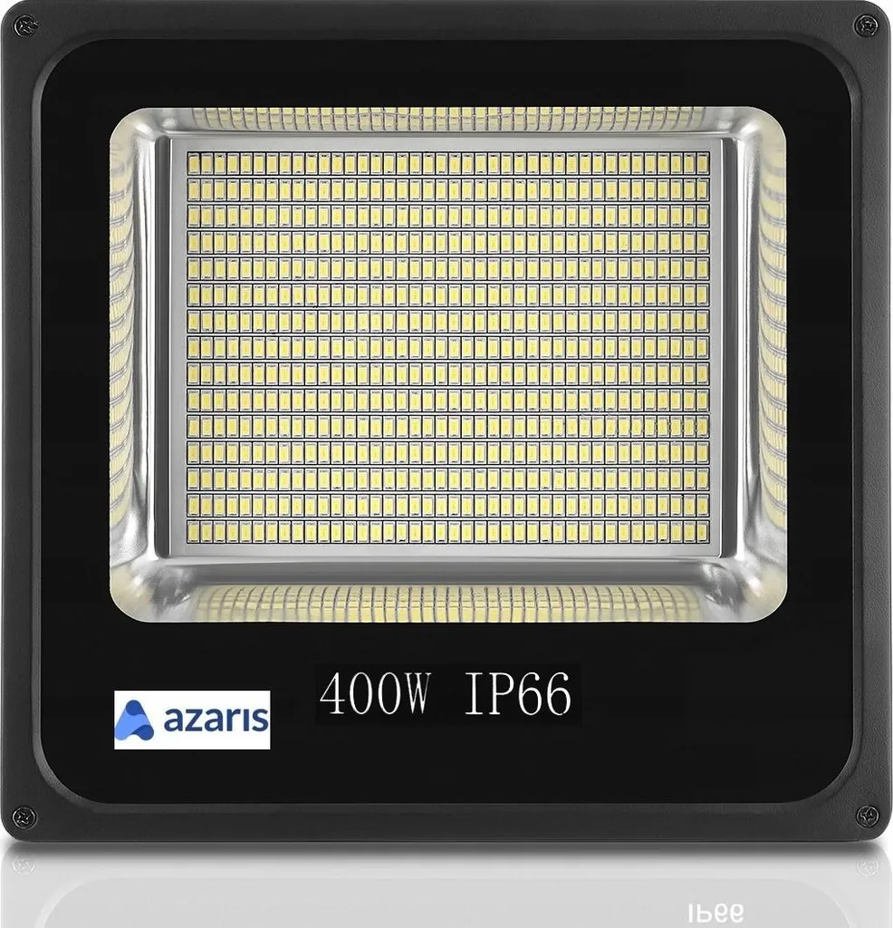 Projecteur LED 400W Puissant IP66 Réflecteur - Éclairage Pro Blanc