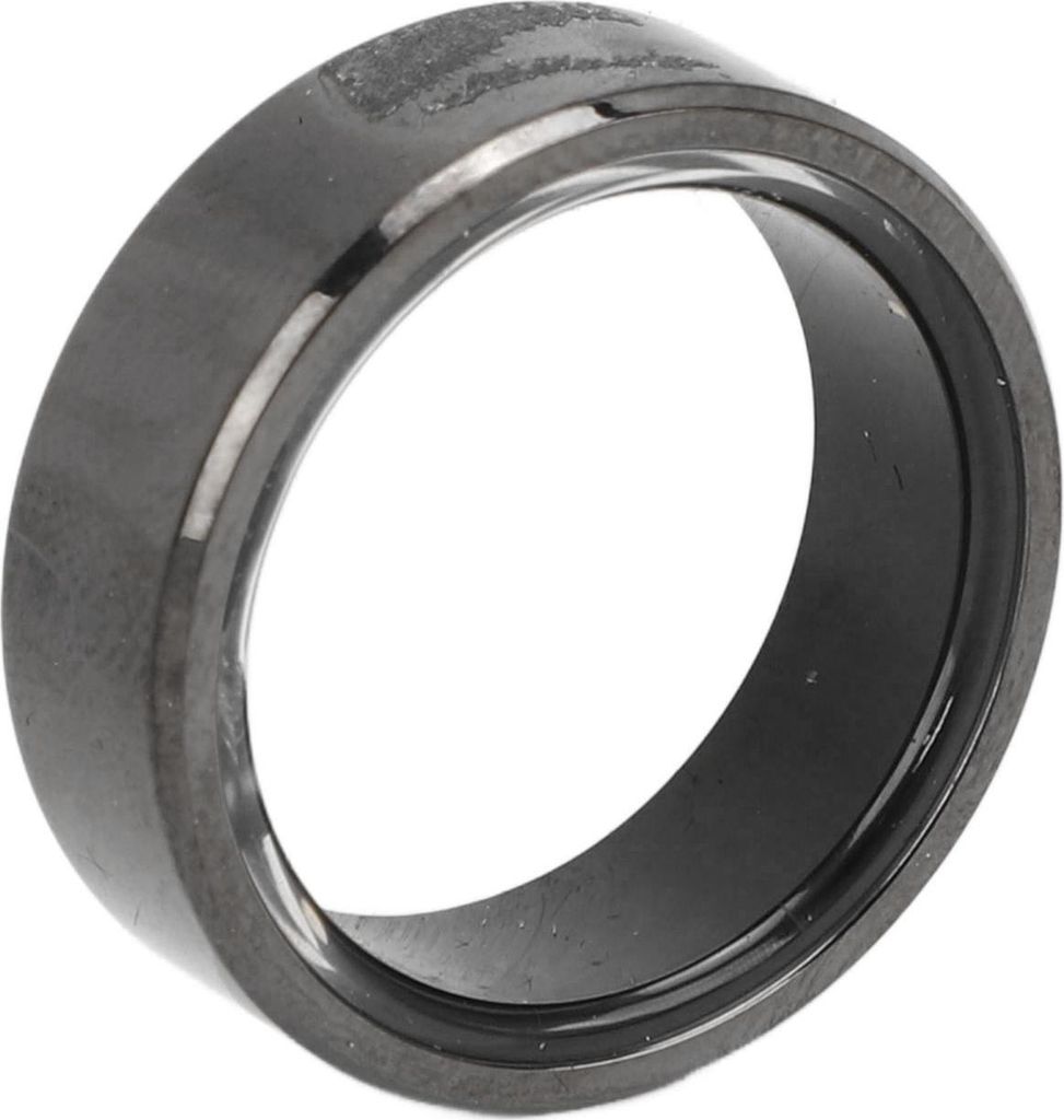 Smart Ring Health Tracker IP68 Wasserdicht Bluetooth Leichte Aktivität mit Ladeetui für Sport Schwarz Größe 11, ID 20,6 mm / 0,8 Zoll