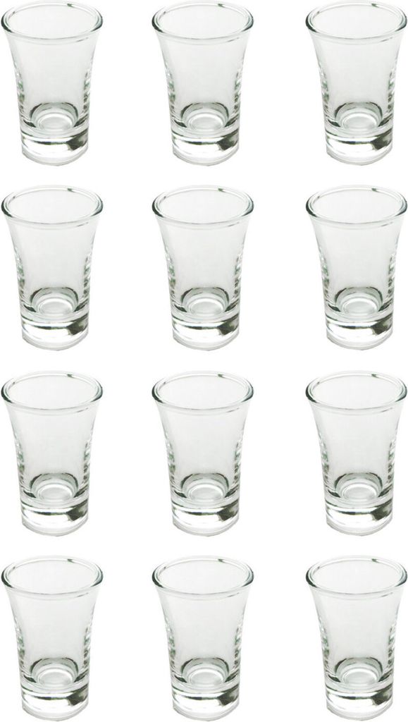 Schnapsgläser Shooter Stamper Glas klassische leichte Produktbild 