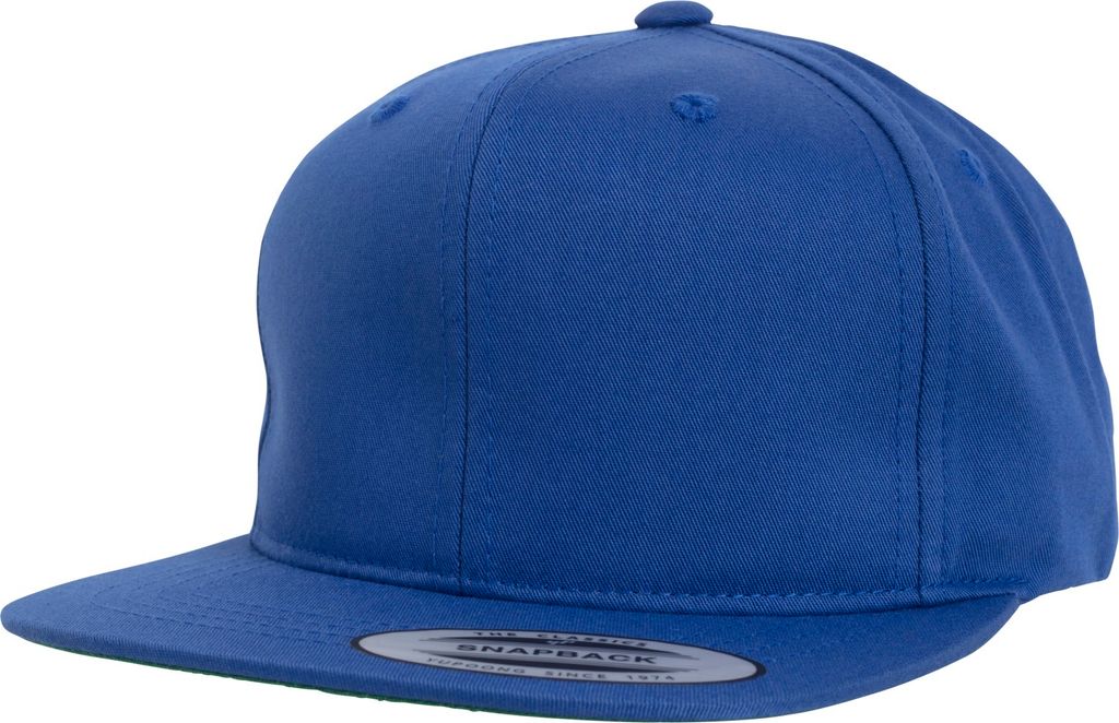 FLEXFIT 6308 | Pro-Style Twill Snapback Youth Cap, Grüne Schirmunterseite - Farbe: Black - Größe: B (6-14)