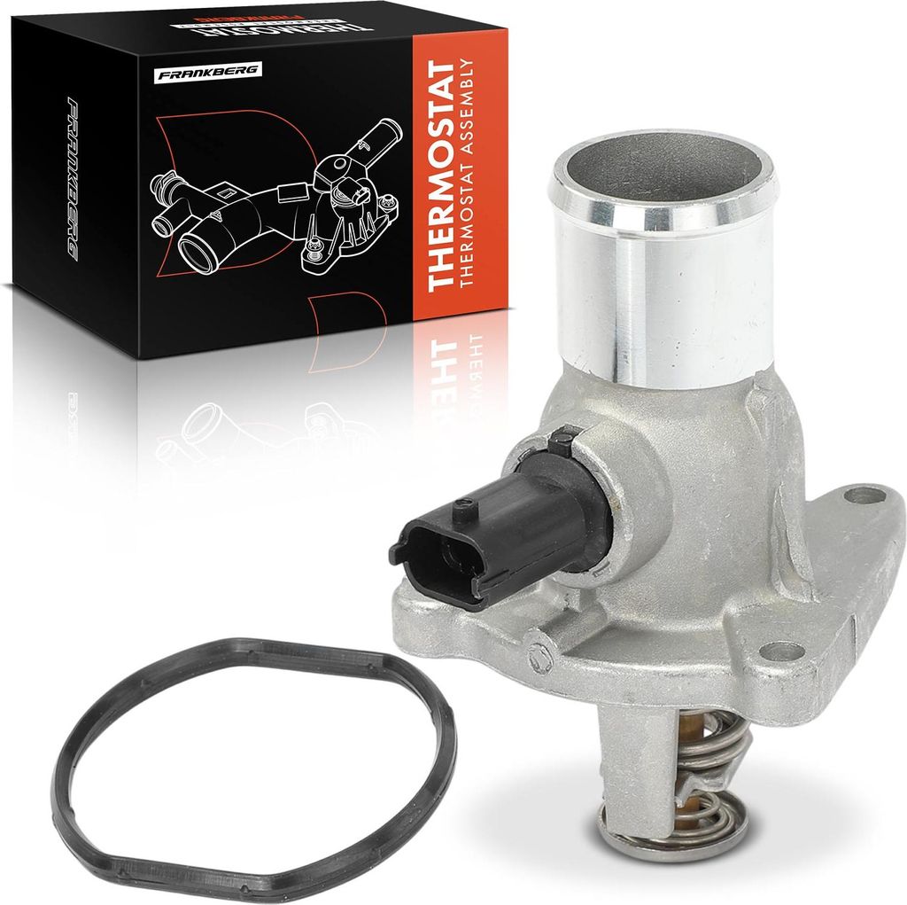 Frankberg 1x Thermostat Kühlmittel für Opel Astra G H Zafira Vectra C Chevrolet Fiat