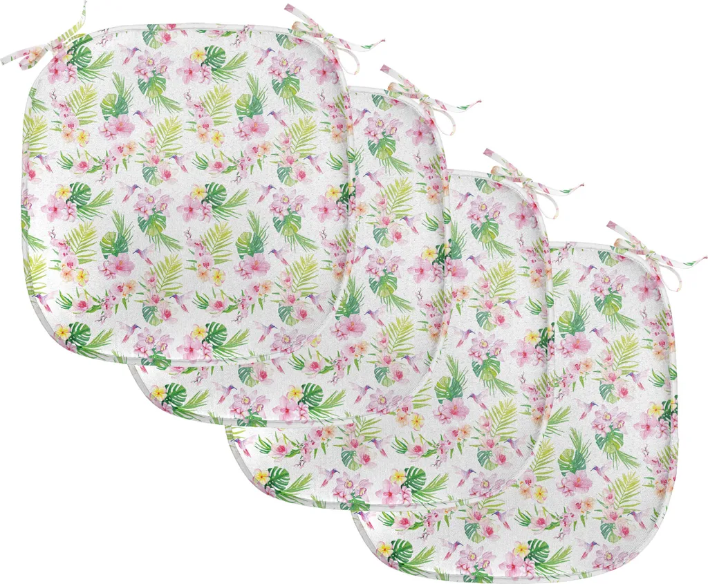 Set 4 Cuscini ABAKUHAUS 40x40 - Tessuto Tecnico Impermeabile Luau