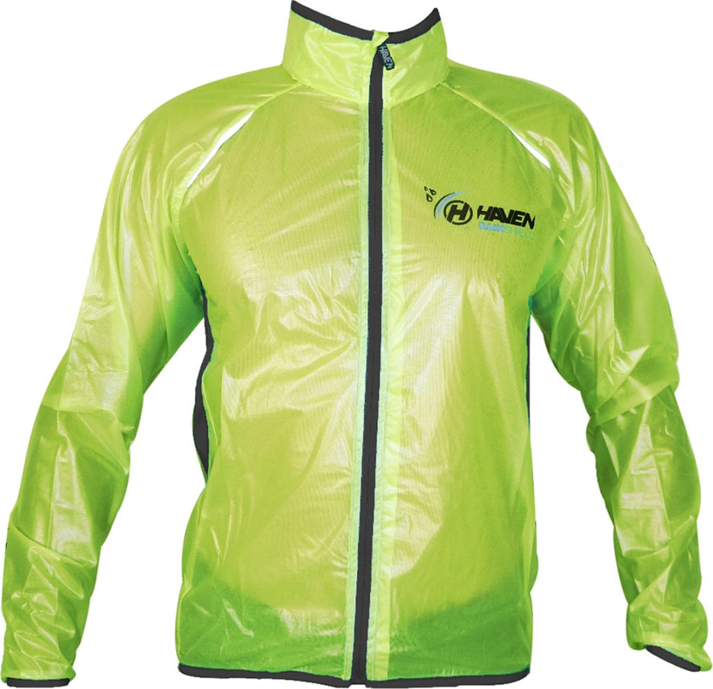 HAVEN Fahrrad-Regenjacke - RAINSHIELD - Grün/Schwarz 4XL