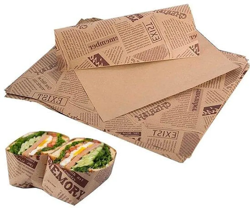 Feuilles de papier cuisson sulfurisé 14x10 pouces lot de 50 unités