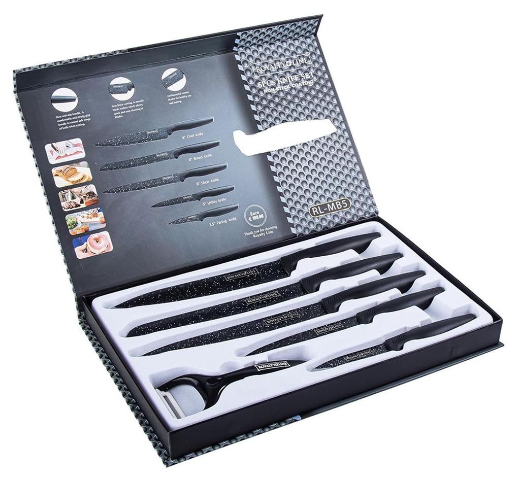 Set van 6 messen, Royalty Line, model RLMB5 Productafbeelding 