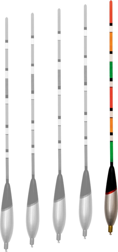 Vorbebleite Waggler - 7+1g