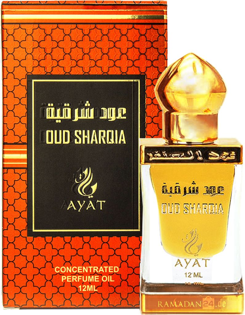 Oud Sharqia 12ml Parfümöl von Ayat Perfumes für Herren & Damen