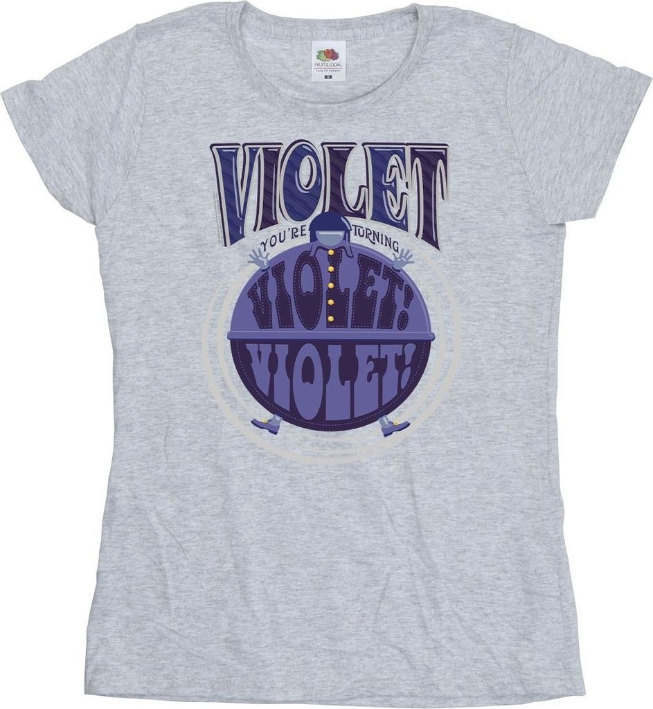 Willy Wonka - "Violet Turning Violet" T-Shirt für Damen Produktbild 