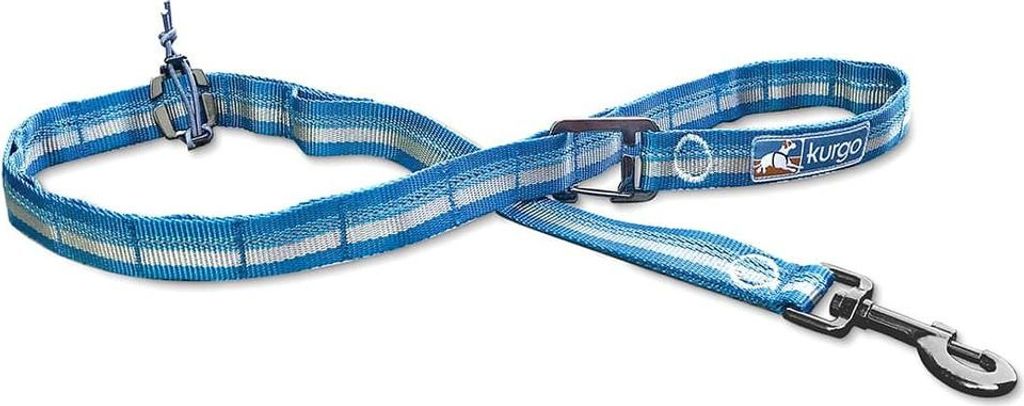 Kurgo RSG Stub Leash Hundeleine Blau