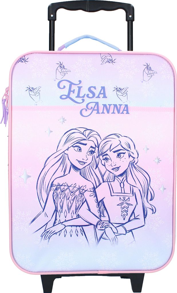 Vadobag Trolley mit einfachem Griff und doppeltem Reißverschluss Blue One size