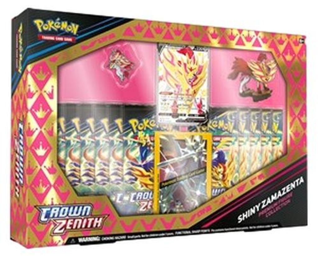 Pokemon Crown Zenith: Shiny Zamazenta Premium Figure Collection