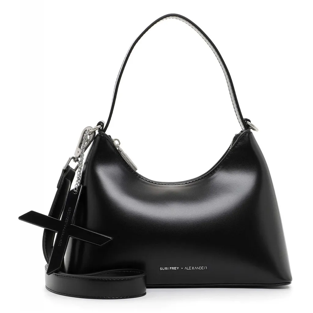 SURI FREY Alexander Borsa Donna Nera | Tracolla Comoda e Spaziosa