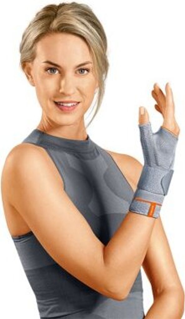 Handgelenkbandage MANUDYN POLLEX platinum>>>>Gr. XL rechts