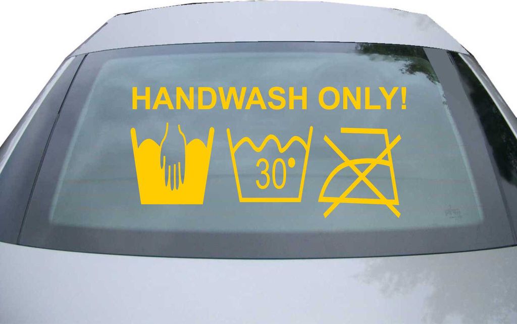 Indigos UG - Aufkleber Heckscheibe & Motorklappe DE6021 - gold - 600x285 mm - handwash only! - Auto Scheiben Fenster Heckklappe Tuning Racing JDM -...