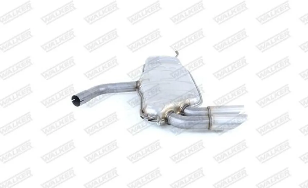 Silencieux arrière WALKER 25118 pour SKODA YETI 5L Échappement Fiable