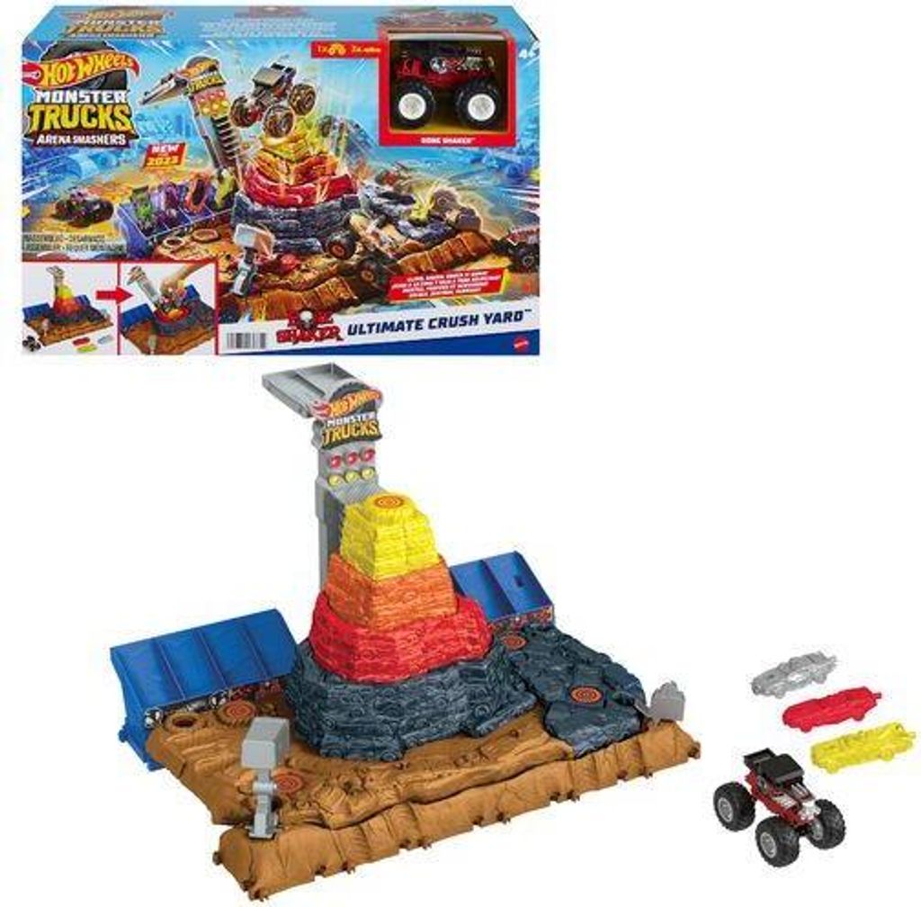 Hot Wheels Monster Trucks Aréna Pyramída HNB96 Obrázok produktu 