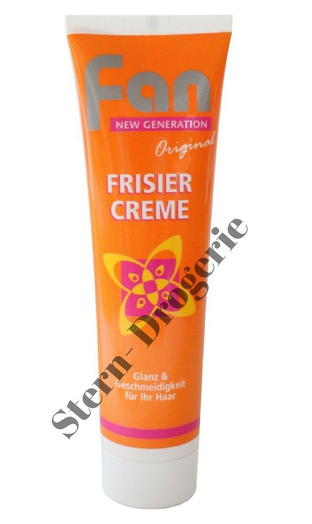 Original Fan Frisiercreme - Glanz & Geschmeidigkeit für ihr Haar - 100ml