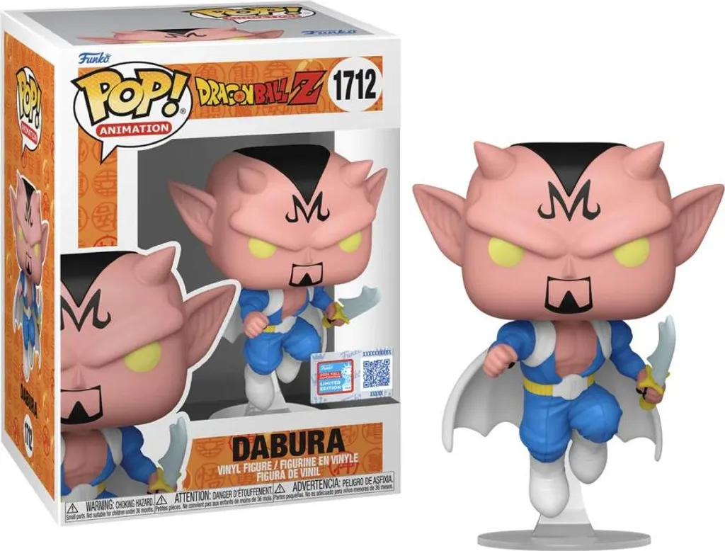 Figurine Pop Dabura 1712 Dragon Ball Authentique NYCC Box Nickel