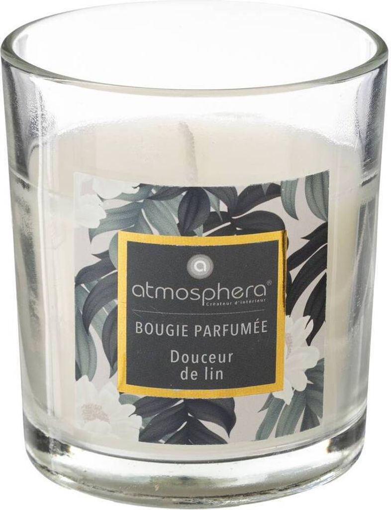 Duftkerze "neda" leinsüße 110g - Atmosphera créateur d'intérieur