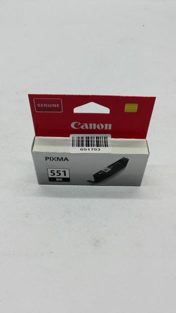 Canon CLI-551BK Tinte Schwarz, Standardertrag, Foto Produktbild 