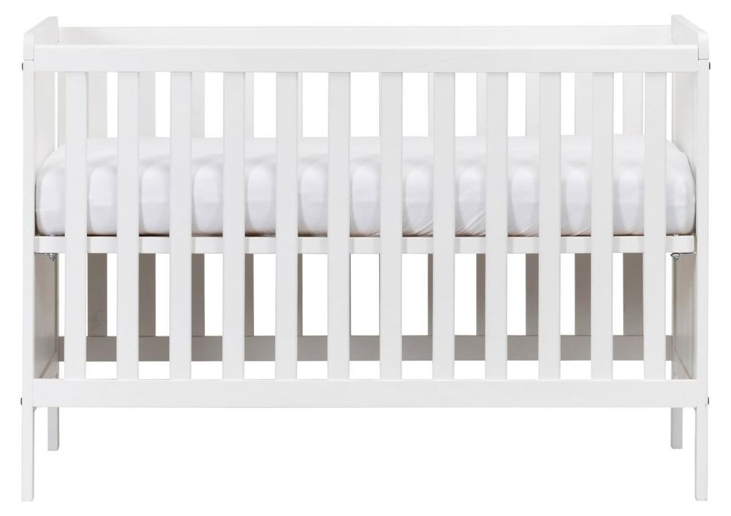 Europe Baby Ralph II Babybett Mattweiß 60 x 120 cm Produktbild 