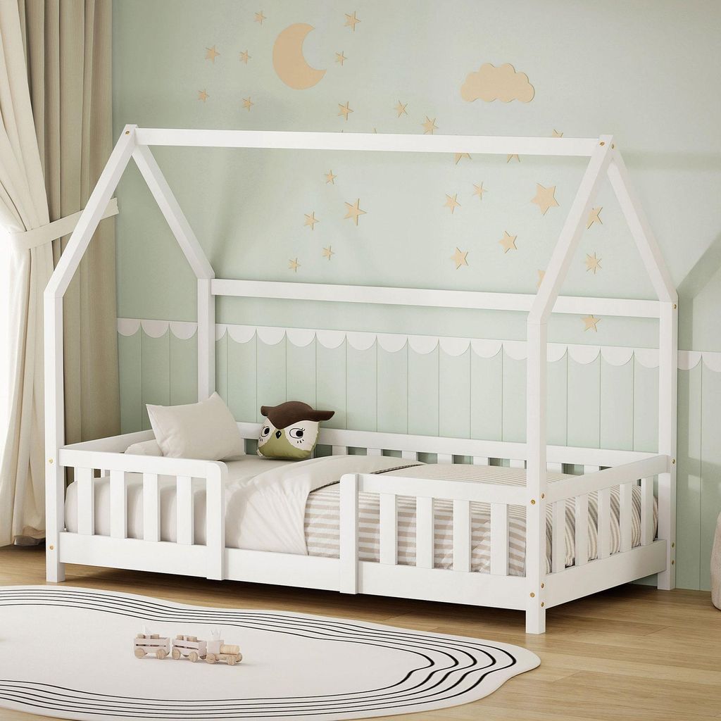 Detská postieľka ML-Design 80 x 160 cm s ochrannou Obrázok produktu 