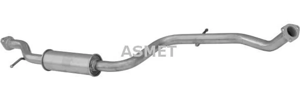 Silencieux central ASMET 26011 pour Space Star OE MR464956 Qualité
