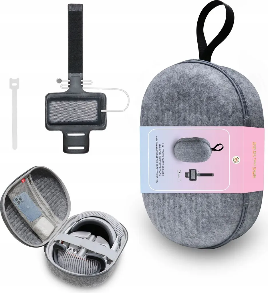 Custodia 3-in-1 per Apple Vision Pro JYS-APP002 | Protezione Totale