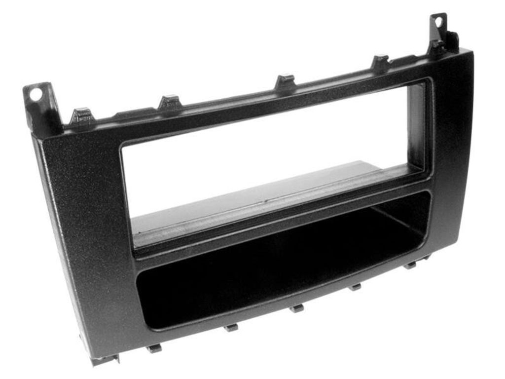 Adaptateur de façade 1-DIN avec vide poche compatible avec Image du produit 