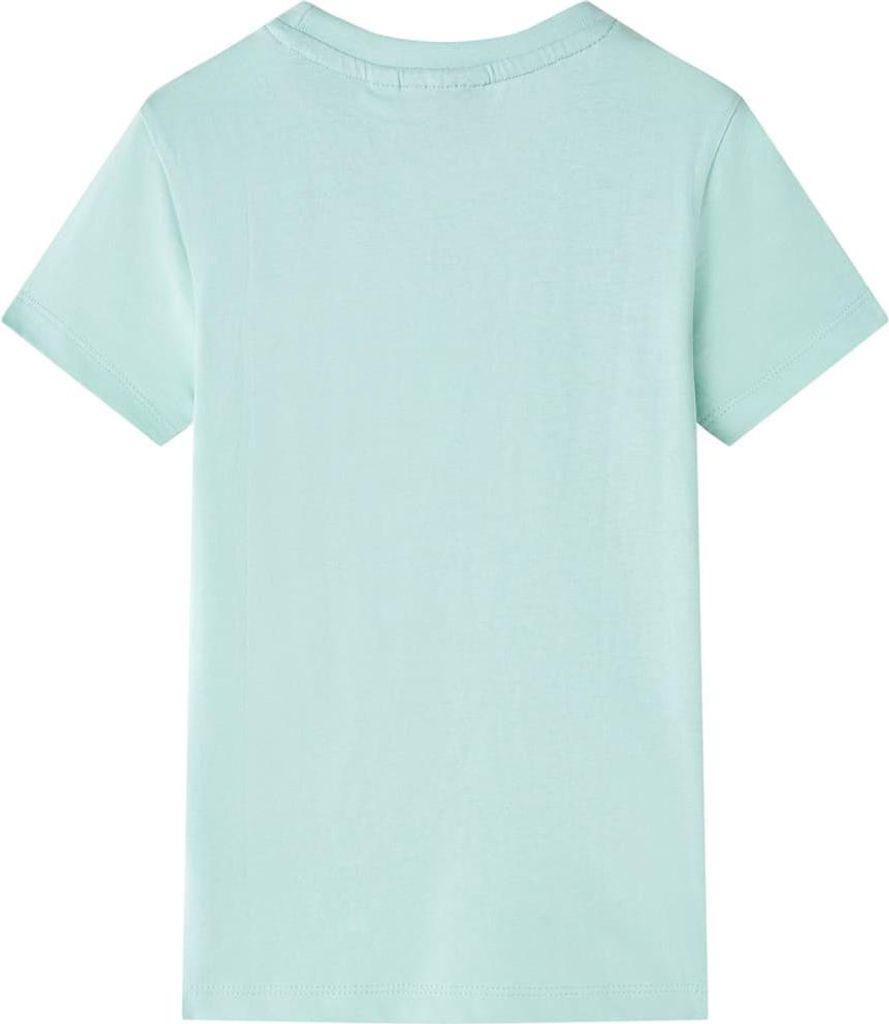 vidaXL Kinder-T-Shirt Helles Minzgrün 128