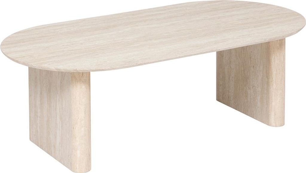 Eazy Living Couchtisch 120 cm Éthan Travertin Image du produit 