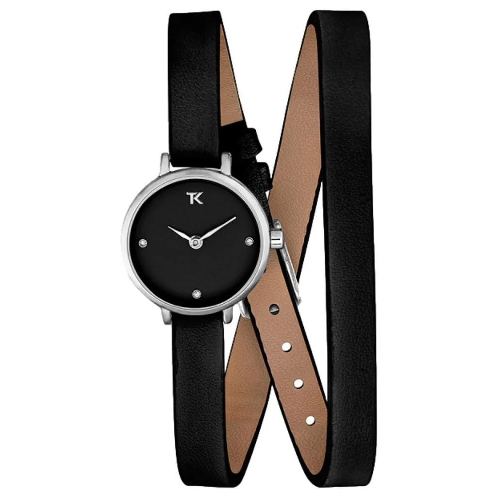 Montre Femme Quartz Trendy Kiss Lucie TC10159-02 en Acier Inoxydable