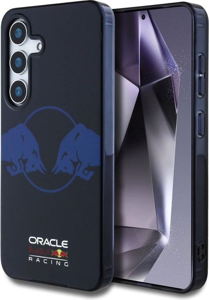 RED BULL futeral do SAMSUNG S25 RBHMS25S24HIDBV (Magnetic IML Transparent PC Two Bulls) navy
