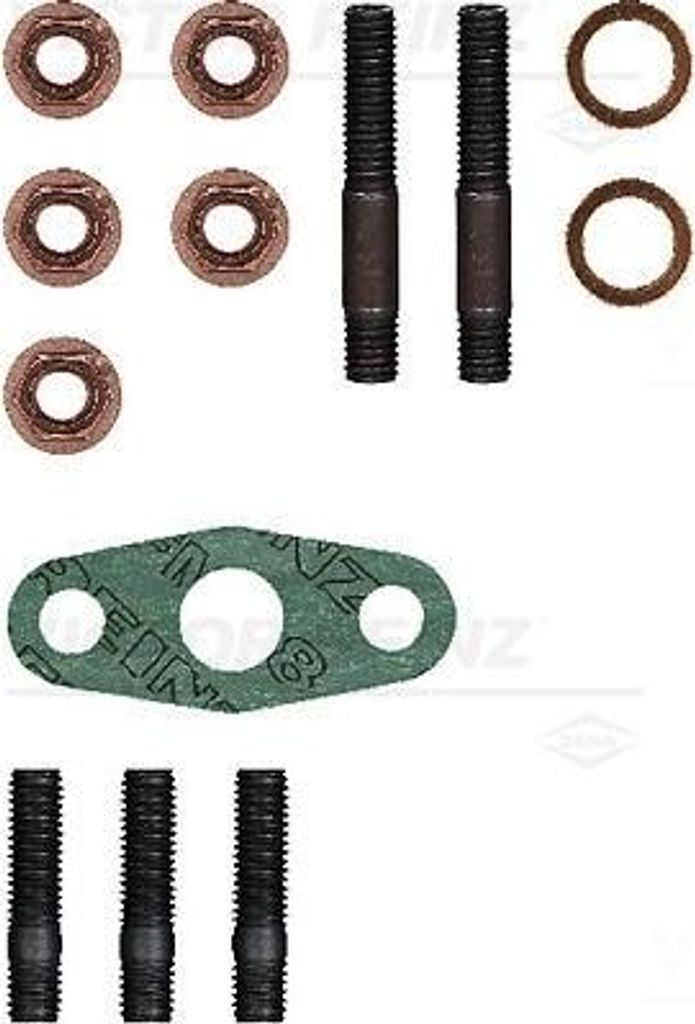 REINZ 04-10063-01 Montagesatz Turbolader passend für MERCEDES-BENZ C-Klasse Limousine (W202) E-Klasse Limousine (W210) SPRINTER 3-t Kasten (903)